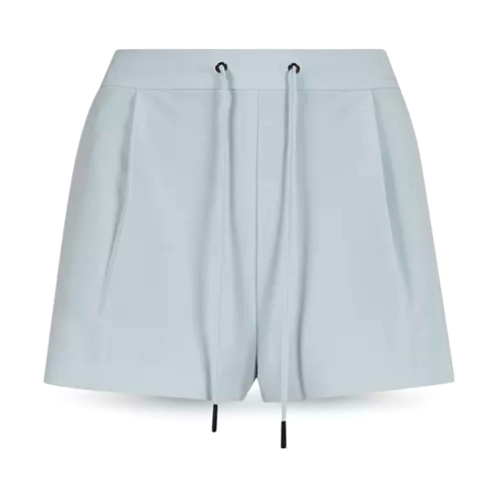 Allsaints Sz 10 Aleida Tri Shorts Light Blue Pull-On 2” Inseam